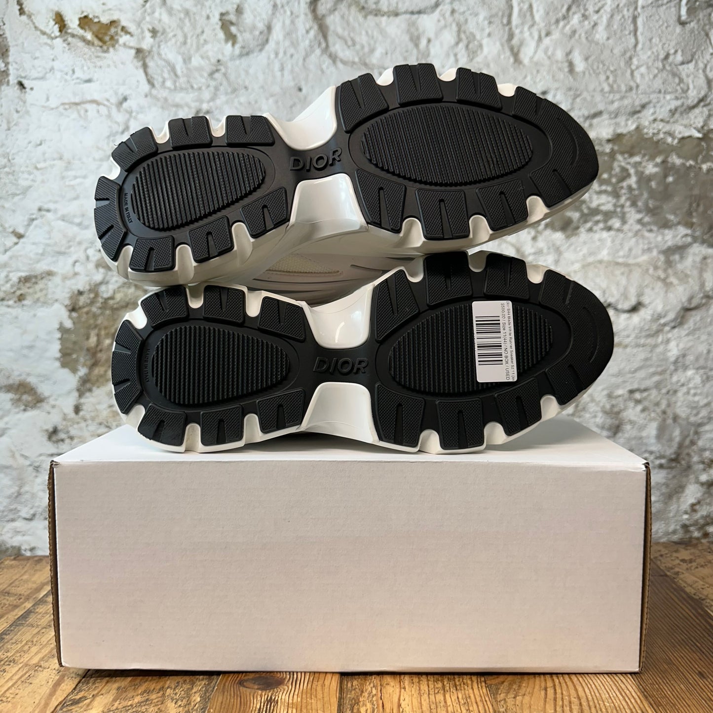 Dior B44 Blade White Runner Sneaker Sz 11 (44)