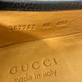 Gucci Horsebit Black Leather Loafer Sz 9.5