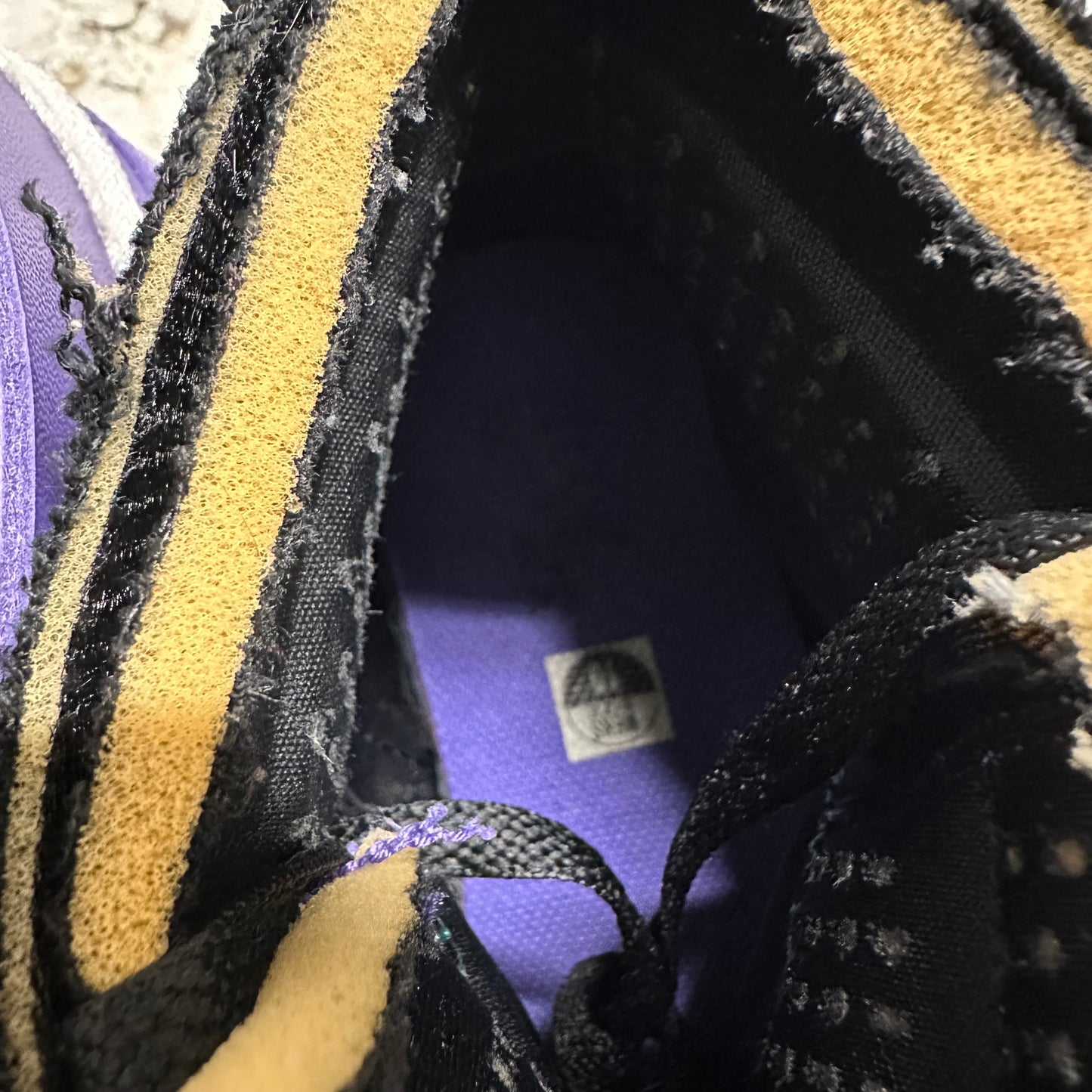Air Jordan 1 High Zoom Air CMFT Crater Purple Sz 10