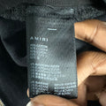 Amiri MX1 Cracked Blue Black Denim Jeans Sz 34