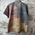 Satoshi Nakamoto Weird Time Quarter Zip Shirt Sz M