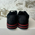 Gucci Tennis 1977 Black GG Monogram Nylon Sneaker Sz 7.5