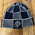 Louis Vuitton Navy Damier Heritage Beanie W/ Box