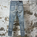 Amiri Plain Blue Denim Jeans Sz 29