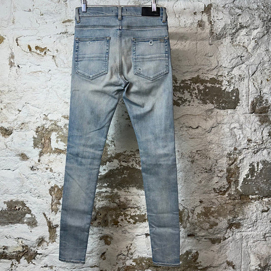 Amiri Plain Blue Denim Jeans Sz 29