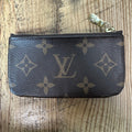Louis Vuitton Brown Monogram Coin Pouch W/ Box