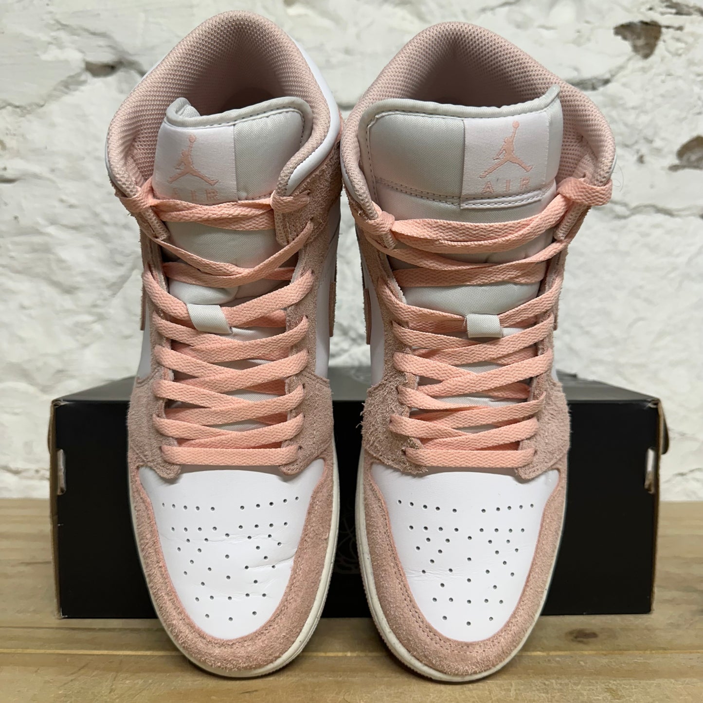 Air Jordan 1 Mid Legend Pink Sz 12