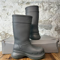 Balenciaga Grafite Rubber Croc Boot Sz 8 (41)