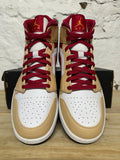 Air Jordan 1 Mid Cardinal Red Sz 13 DS