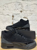 Air Jordan 3 Black Cat Sz 9.5 DS