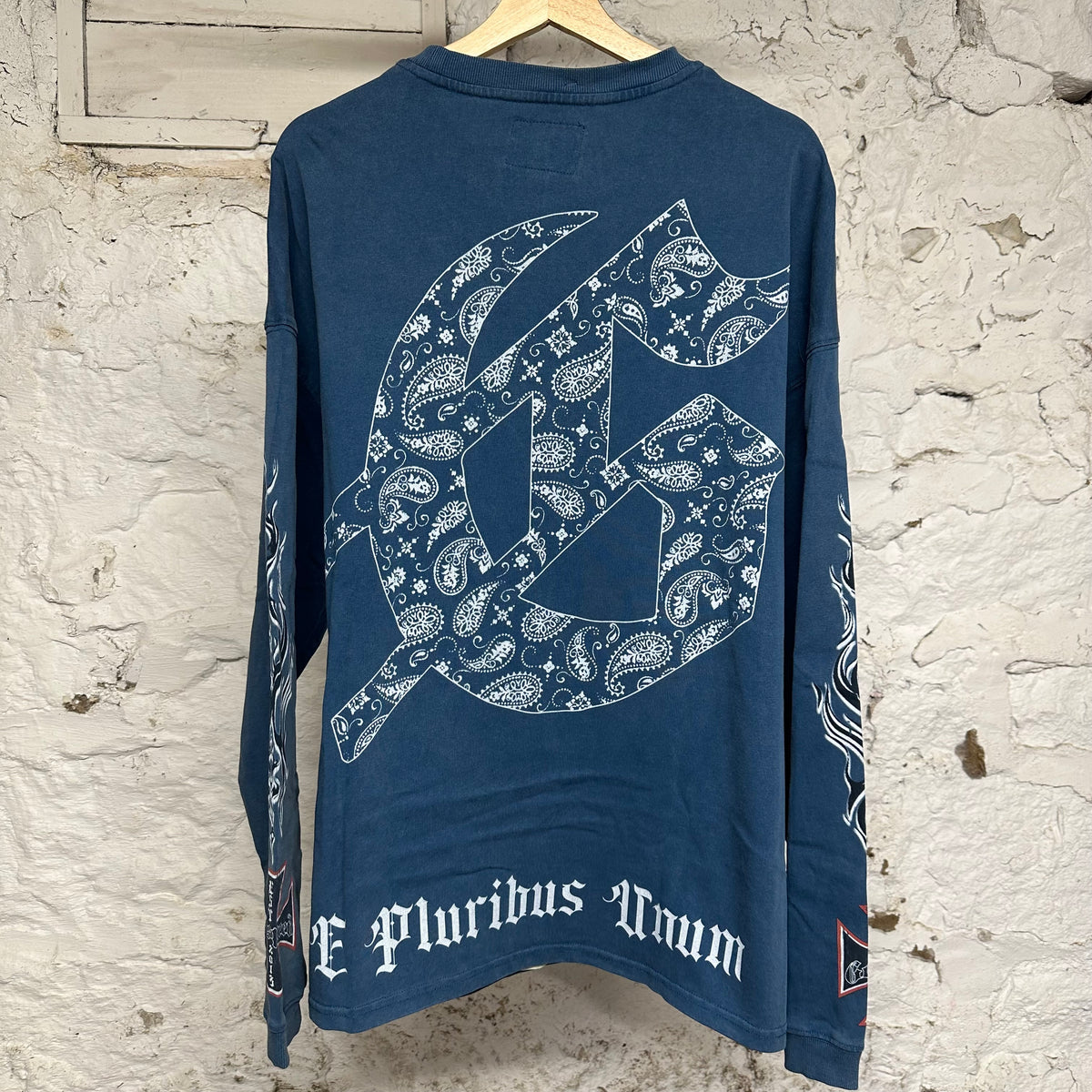 Godspeed Hollywood Inferno Blue Long Sleeve Sz L