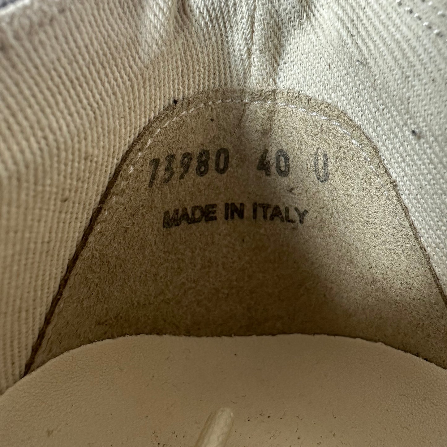Rick Owens So Cunt Black Milk Sneaker Sz 7 (40)