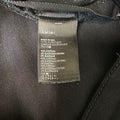 Amiri MX1 Black Leather Black Denim Jeans Sz 31