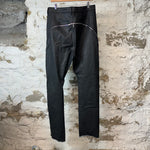 Rick Owens Black Wax Porterville Pants Sz 34