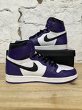 Air Jordan 1 High Court Purple 2.0 Sz 9.5