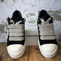 Rick Owens Jumbo Lace Pony Hair Black Milk Sneaker Sz 9 (42)