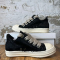 Rick Owens Jumbo Lace Pony Hair Black Milk Sneaker Sz 9 (42)