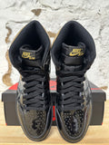 Air Jordan 1 Black Metallic Gold Sz 9.5
