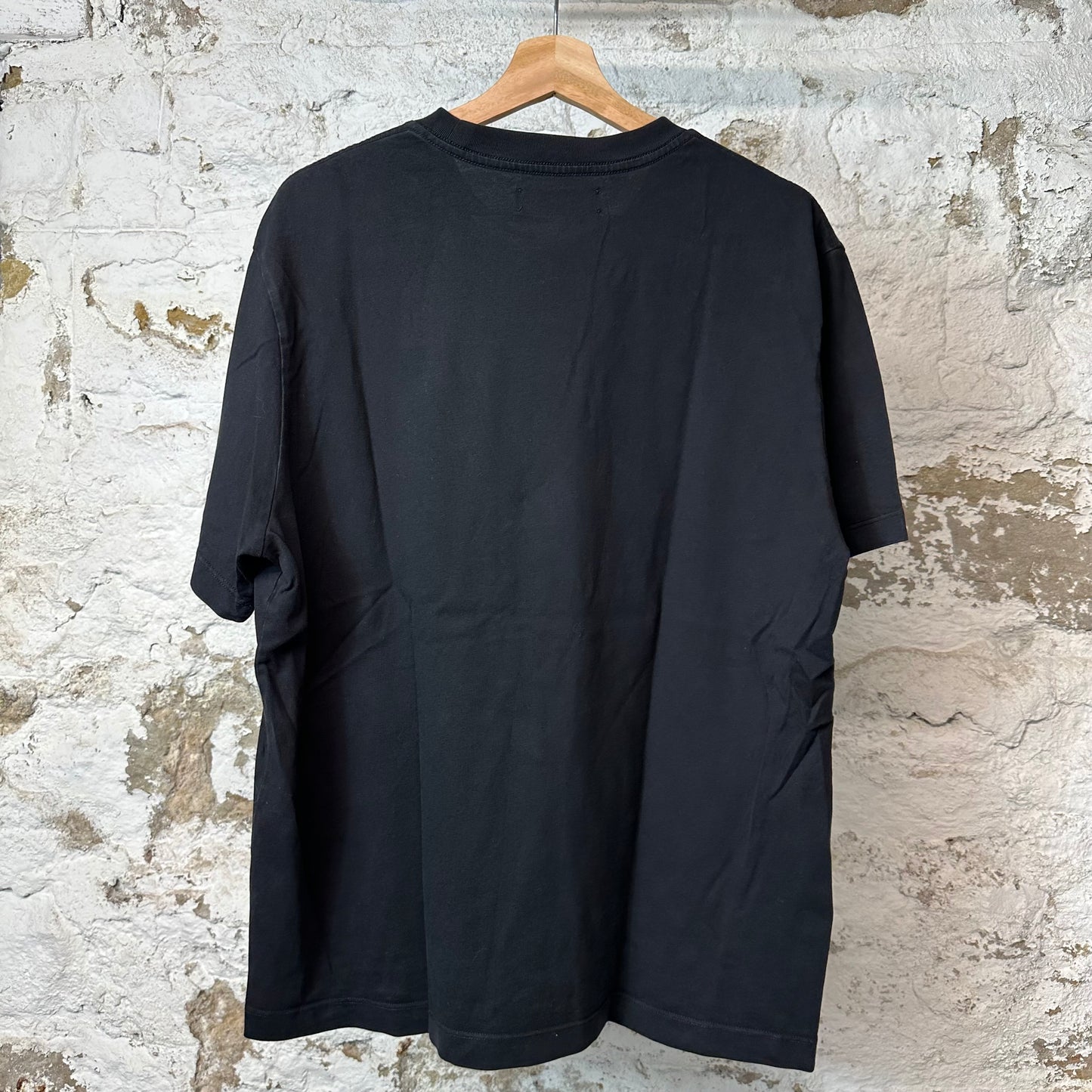 Amiri Gradient Stagger Logo T-shirt Black Sz L
