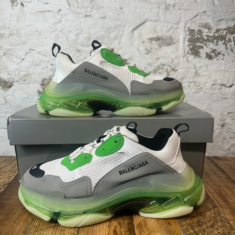 Balenciaga Triple S Green White Gray Sz 10 (43)