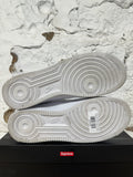 Nike Air Force 1 Low Supreme White Sz 10.5