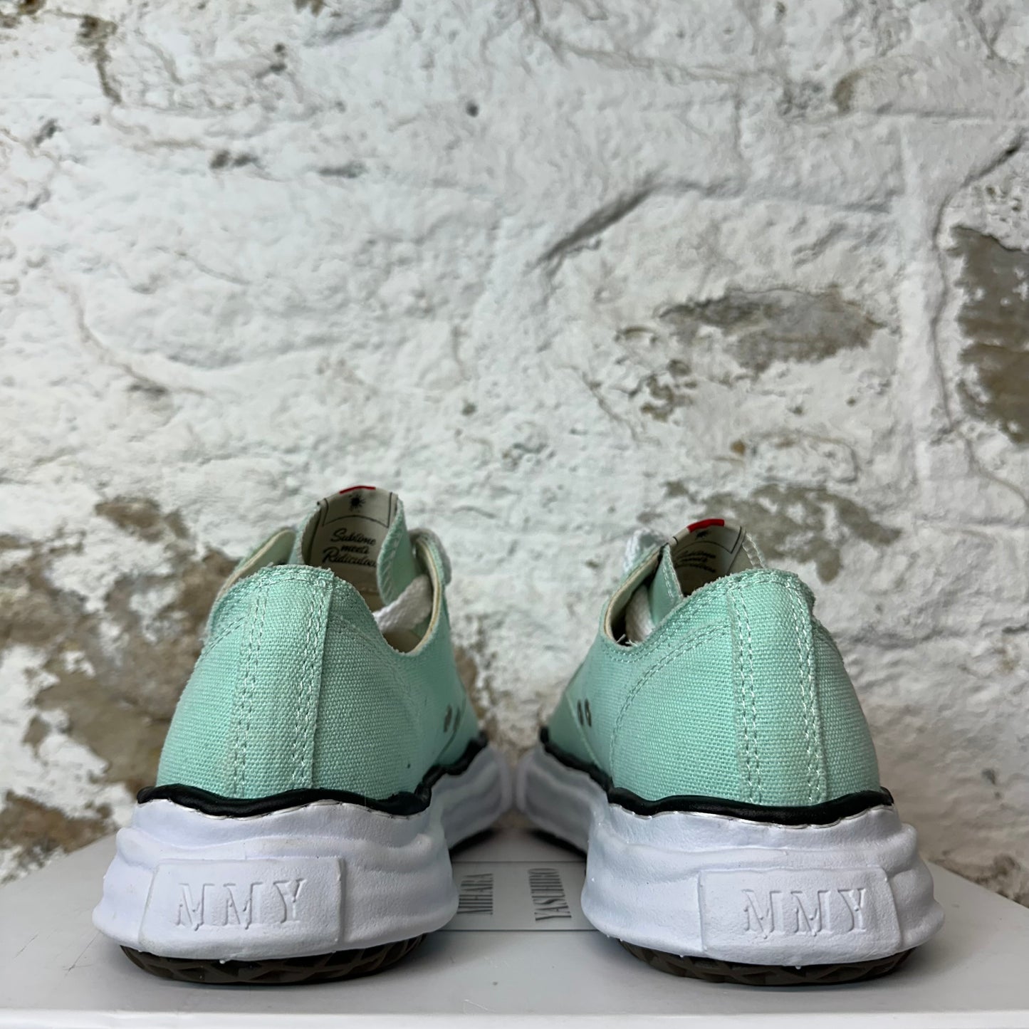Maison Mihara Mint Green White Peterson Sneaker Sz 12 (45)