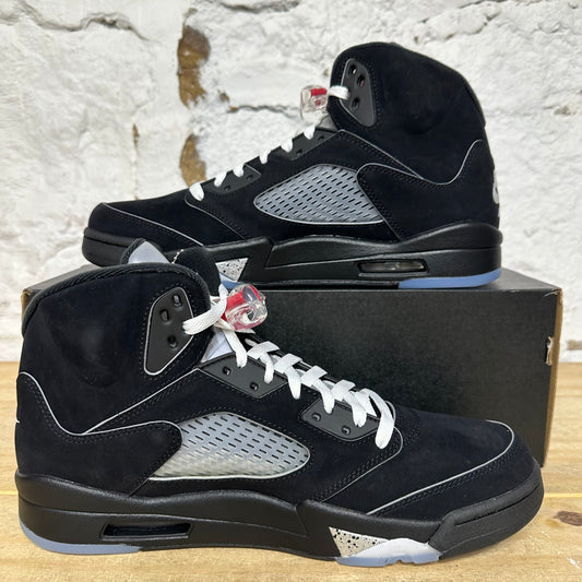 Air Jordan 5 Black Metallic Reimagined Sz 11.5 DS