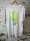 Chrome Hearts Neon Cemetary T-shirt White Sz XXL