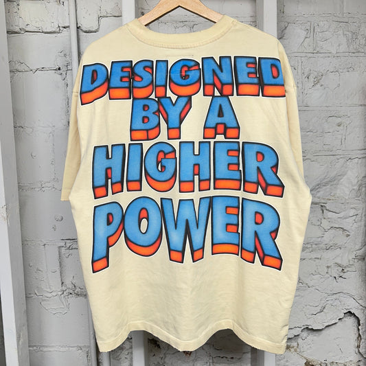 Godspeed Skull Cream T-Shirt Sz M