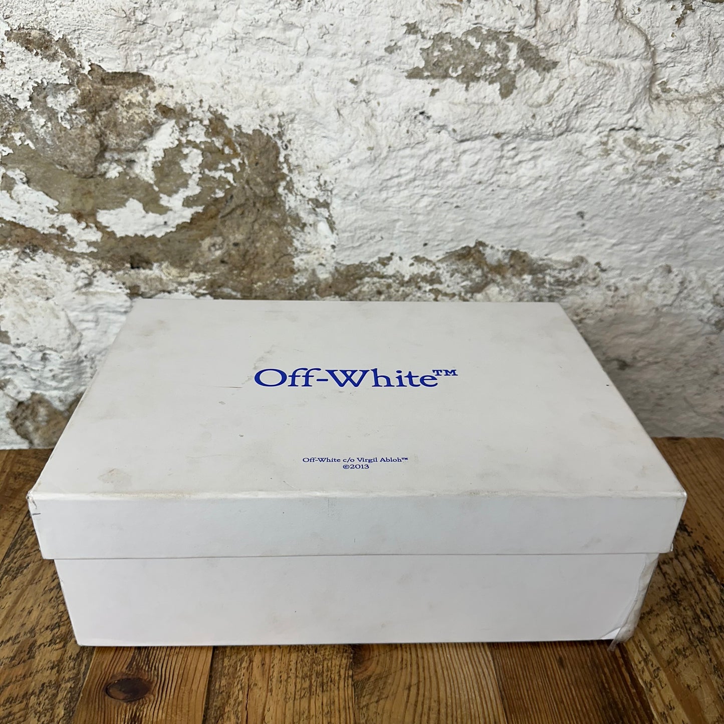 Off White Out of Office Mint Green White Sneaker Sz 10 (43)