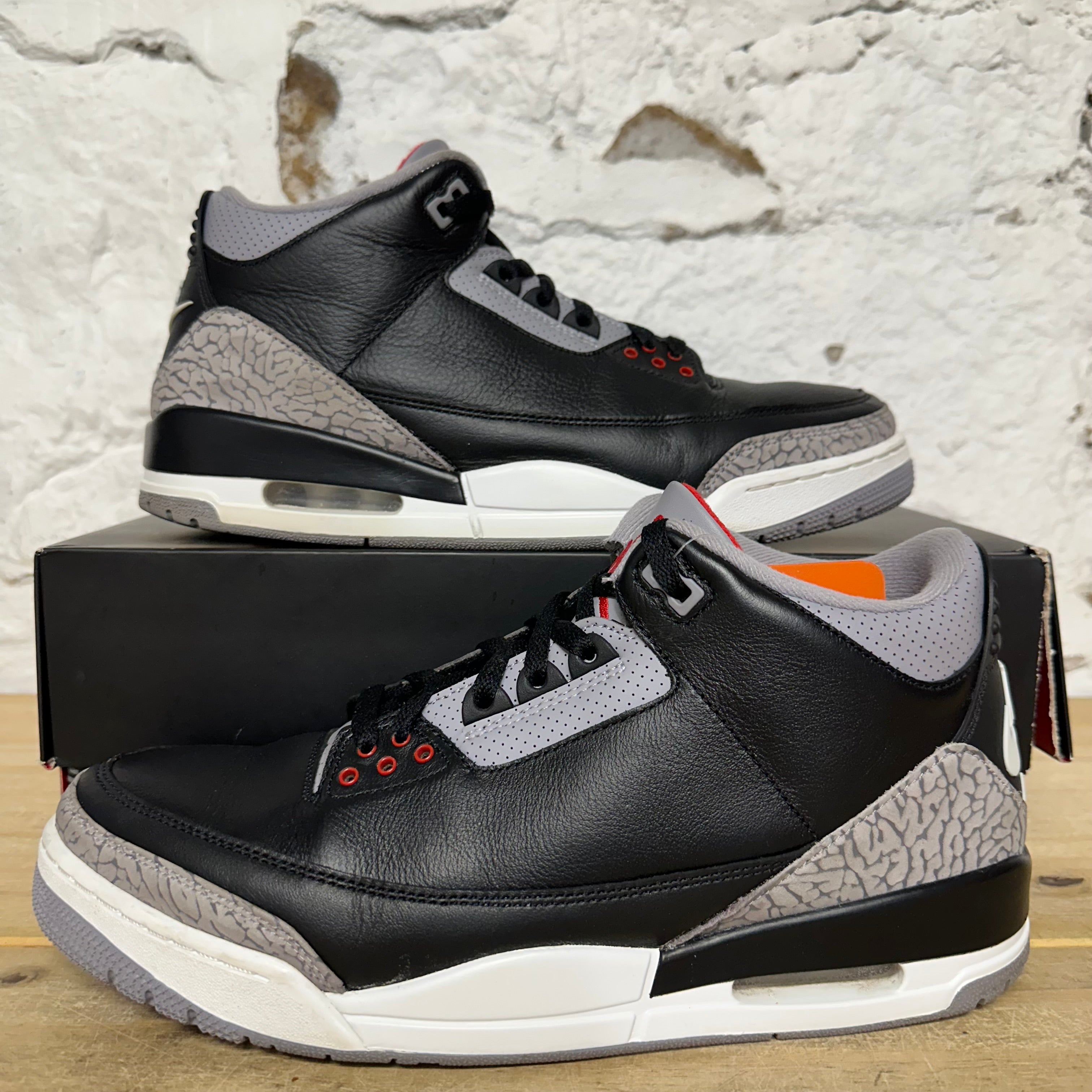 Air Jordan 3 Black Cement (2024) Sz 12