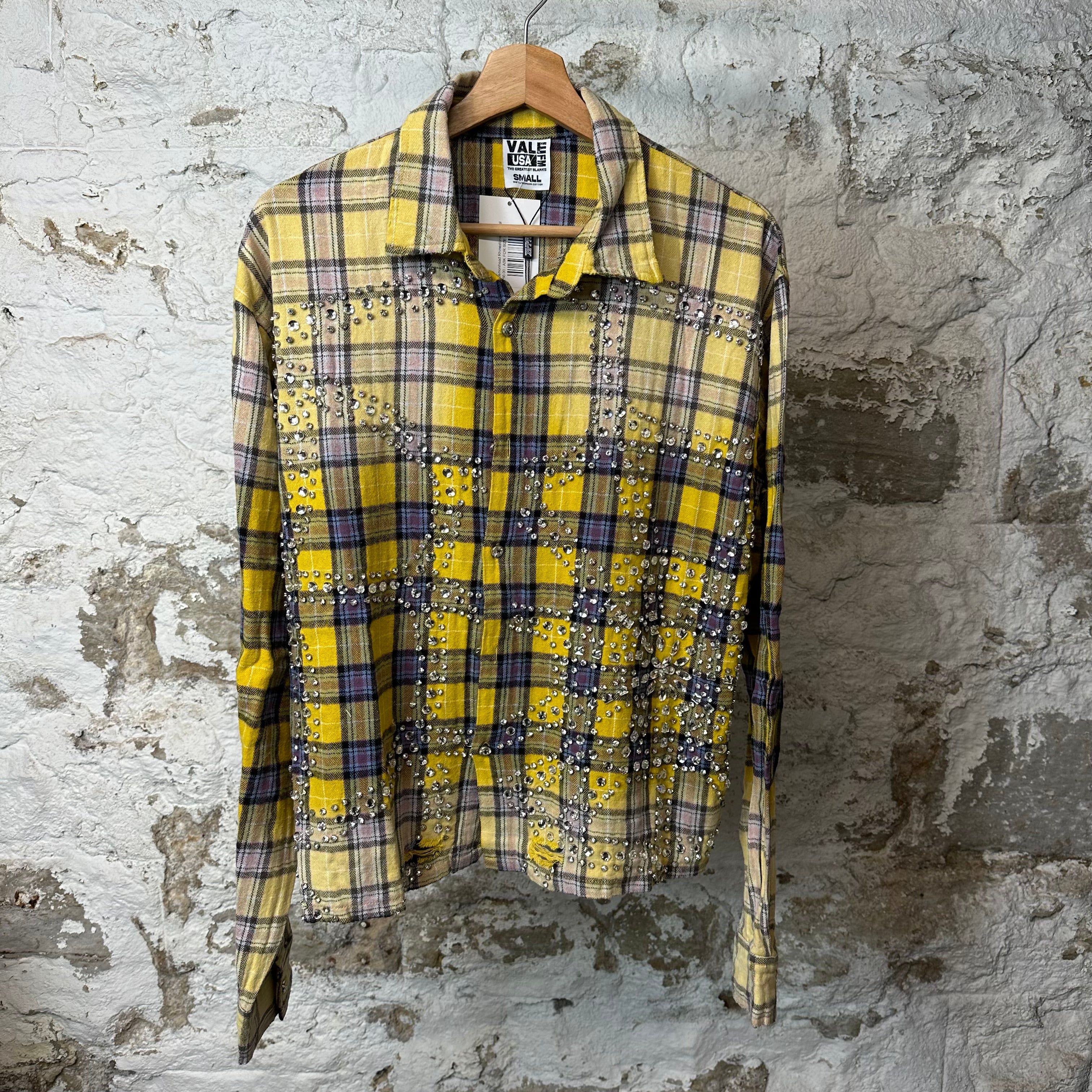 Vale Lemonhead Rhinestone Flannel