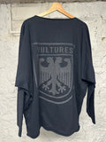 Vultures Black Vutlures Logo L/S T-Shirt Sz 3 DS