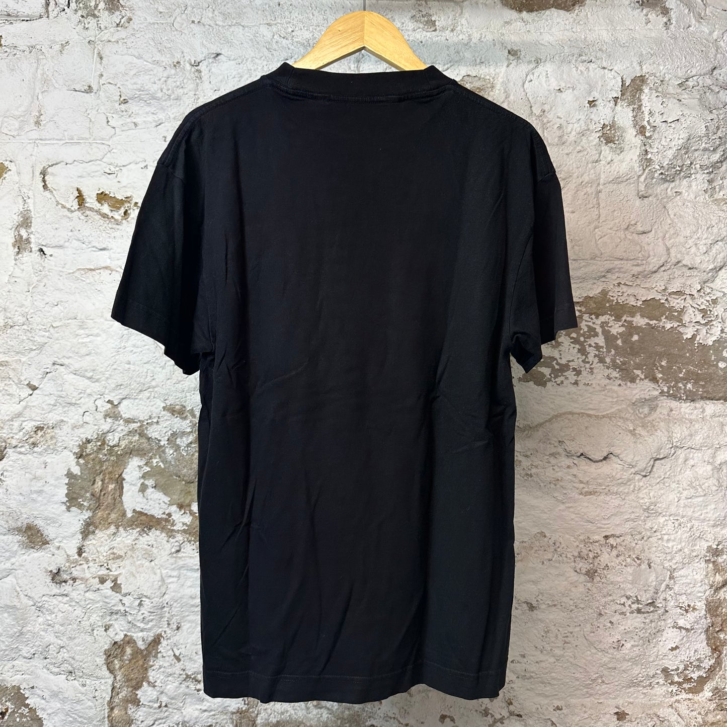 Palm Angels Blue Spray NY T-shirt Black Sz S