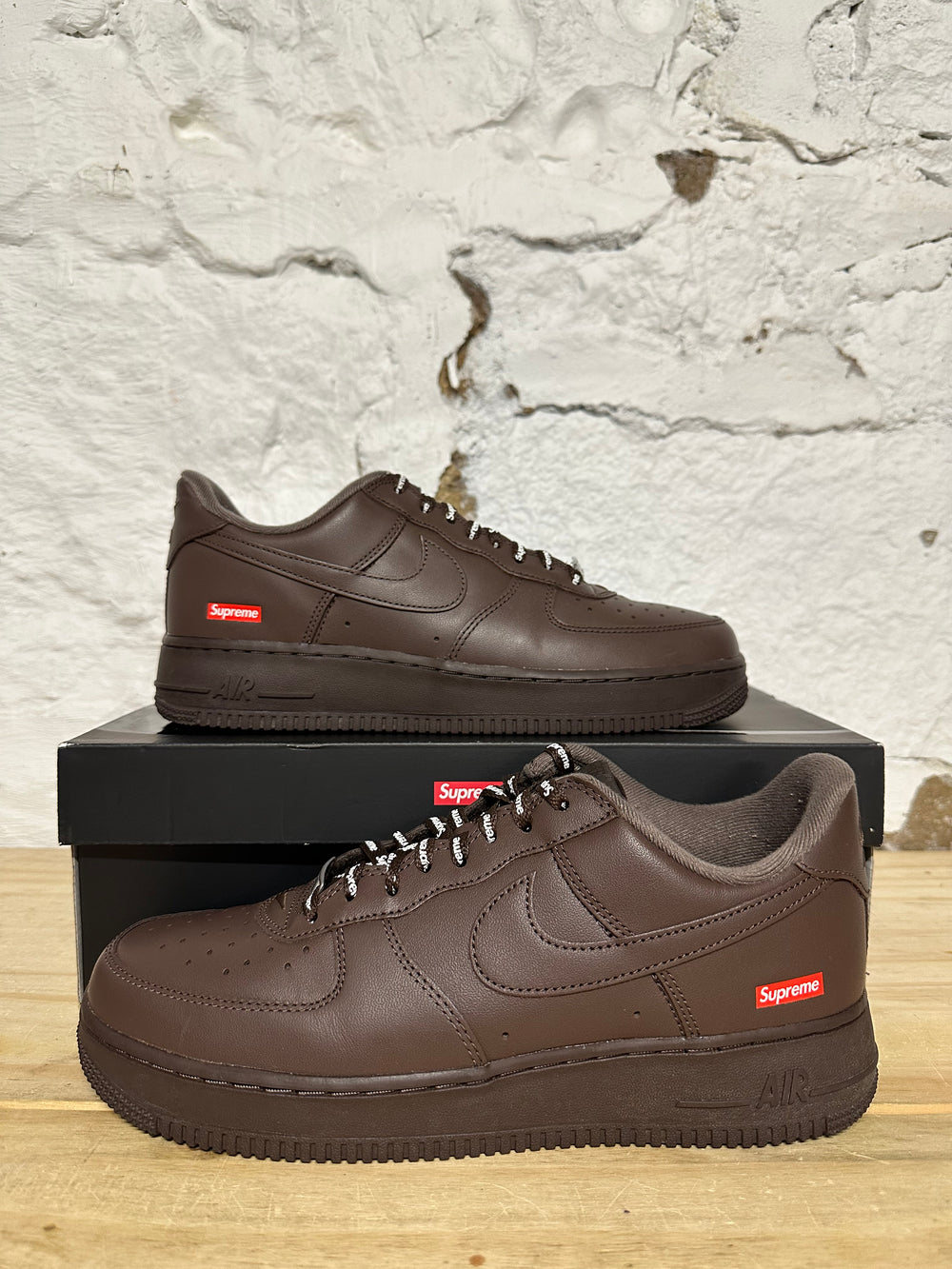 Nike AF1 Supreme Brown Sz 9
