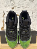 Air Jordan 11 Low Green Snakeskin Sz 9.5 DS
