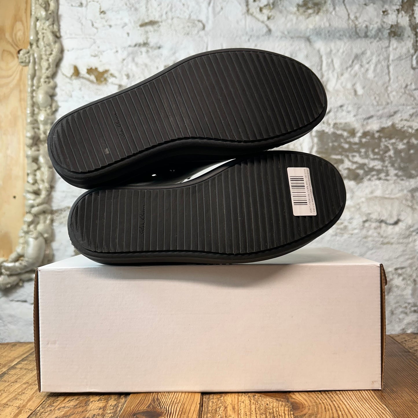 Rick Owens Triple Black Sneaker Sz 9 (42)