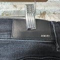 Amiri MX1 Red Tie Dye Black Denim Jeans Sz 36