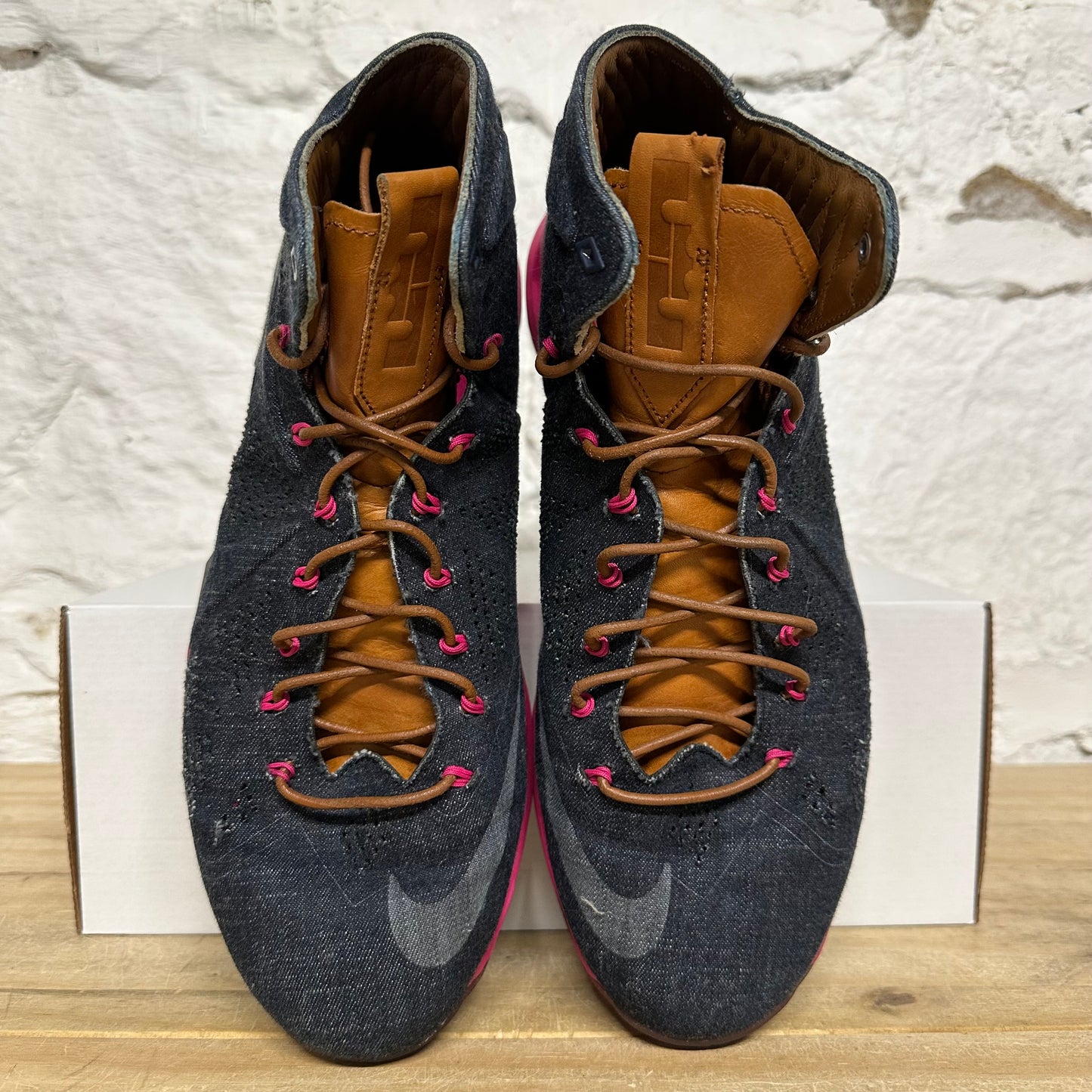 Nike LeBron X EXT Denim Sz 11
