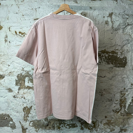 Dior Stussy Logo T-shirt Washed Pink Sz XXL