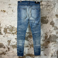 Amiri Plain Honeycomb Denim Jeans Sz 32