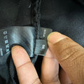 Amiri Chrome Stagger Black Denim Jeans Sz 30