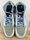 Air Jordan 1 Mid Ice Blue Sz 11