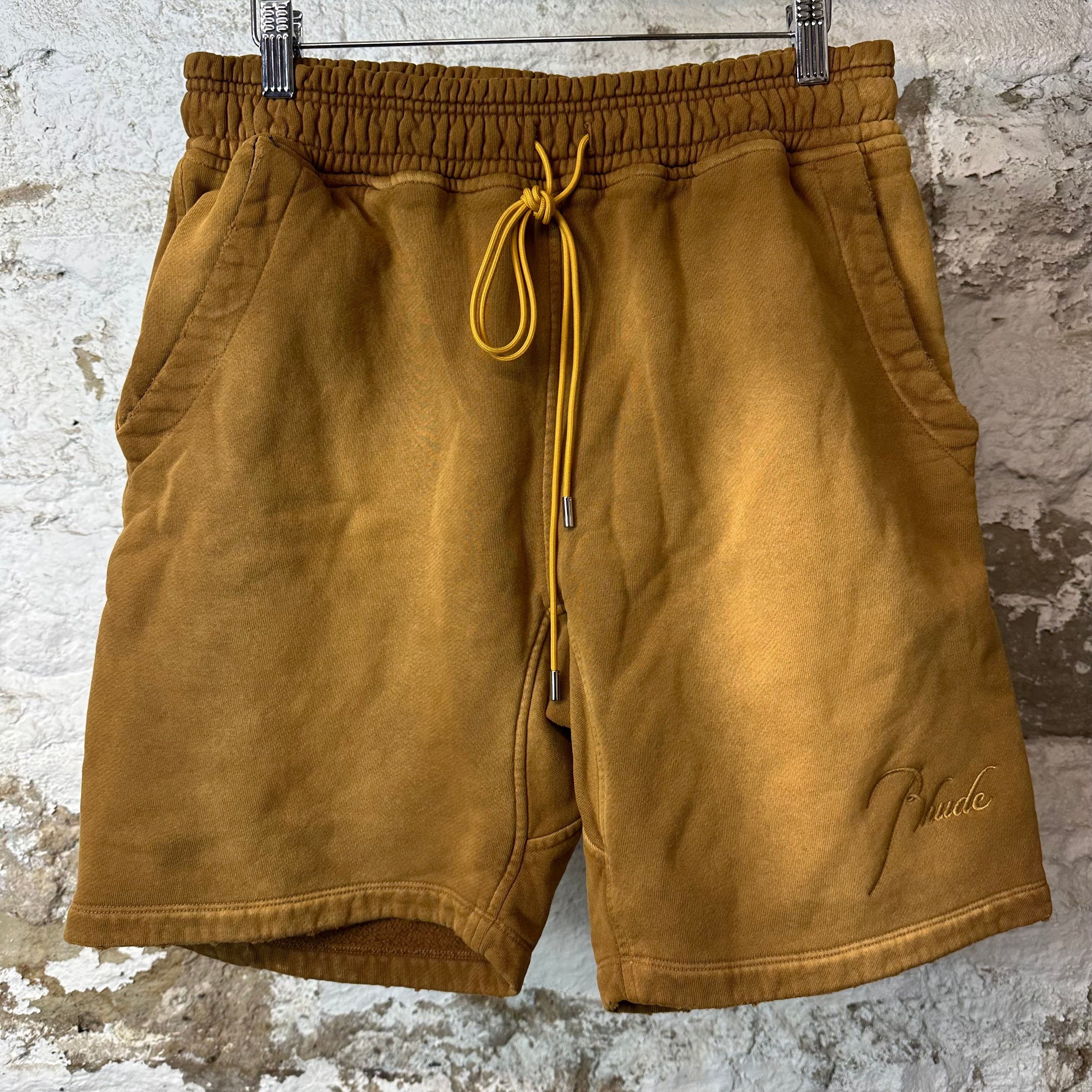 Rhude Script Logo Sundry Sweatshorts Sz M DS