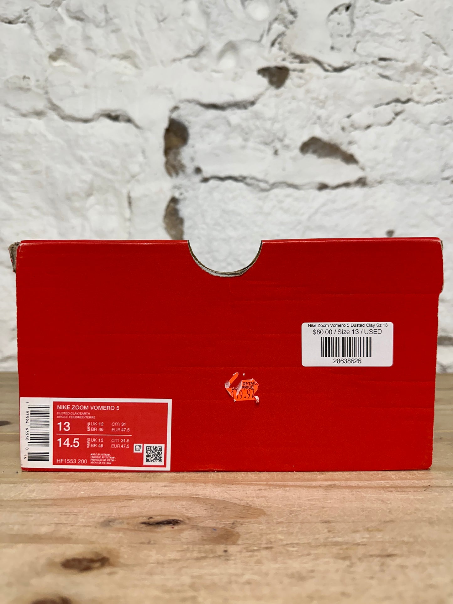 Nike Zoom Vomero 5 Dusted Clay Sz 13