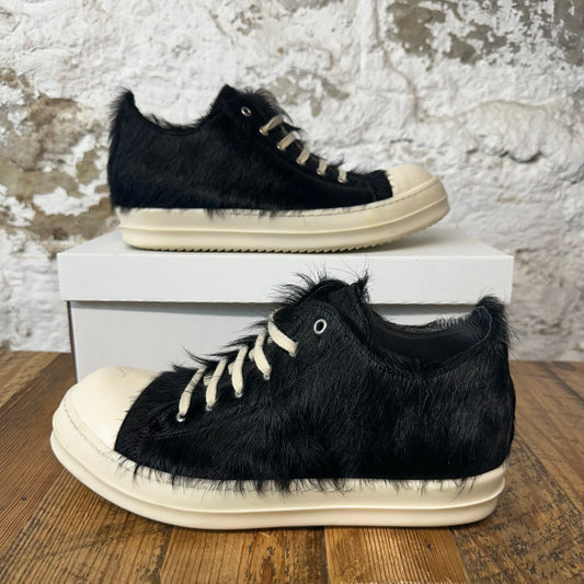 Rick Owens Pony Hair Milk Sneaker Sz 8.5 (41.5) No Box