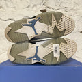 Air Jordan 6 White UNC Sz 10.5