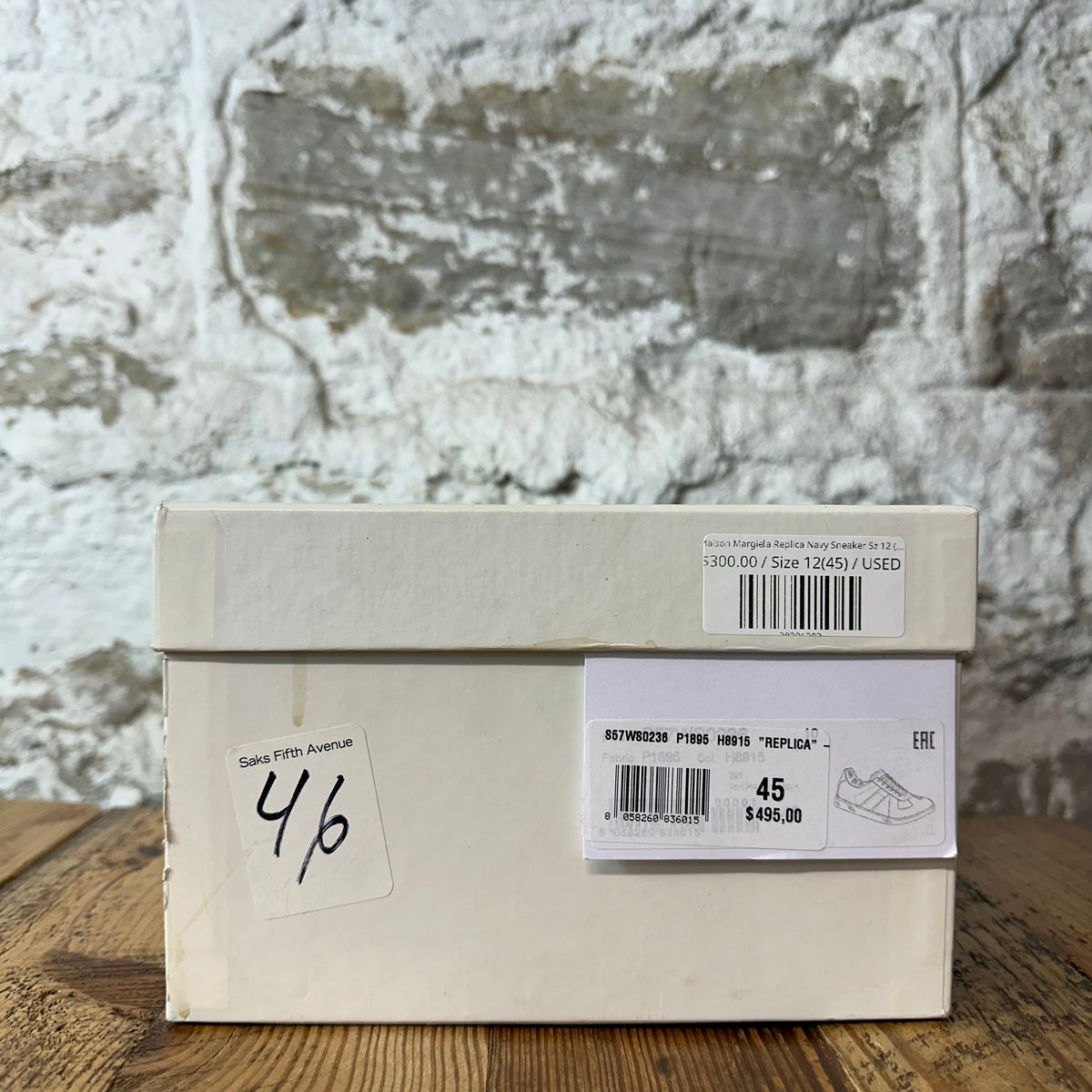 Maison Margiela Replica Navy Sneaker Sz 12 (45)