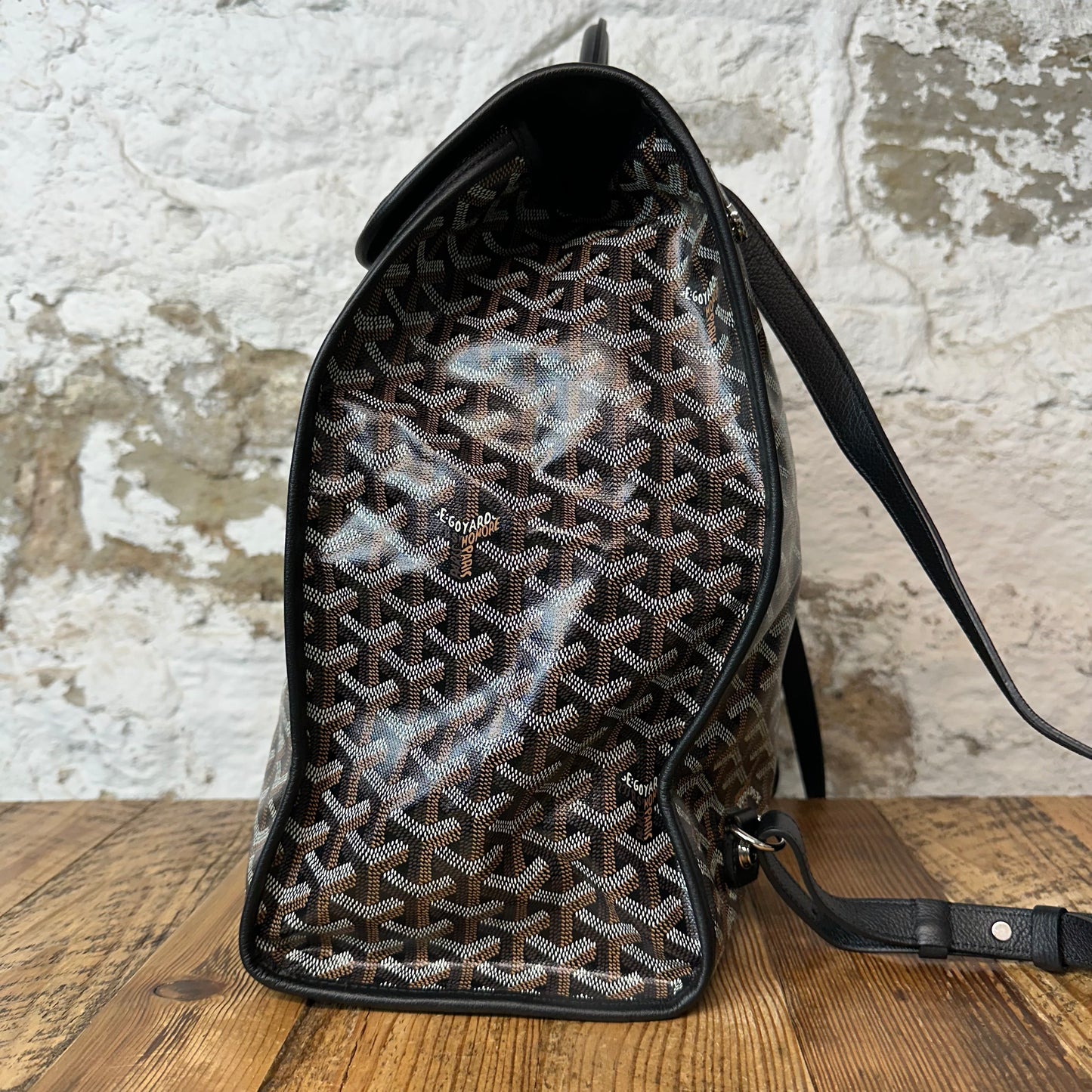 Goyard Saint Leger Brown Monogram Backpack