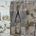 Gallery Department Grey Carpenter Flare Splatter Pants Sz 32